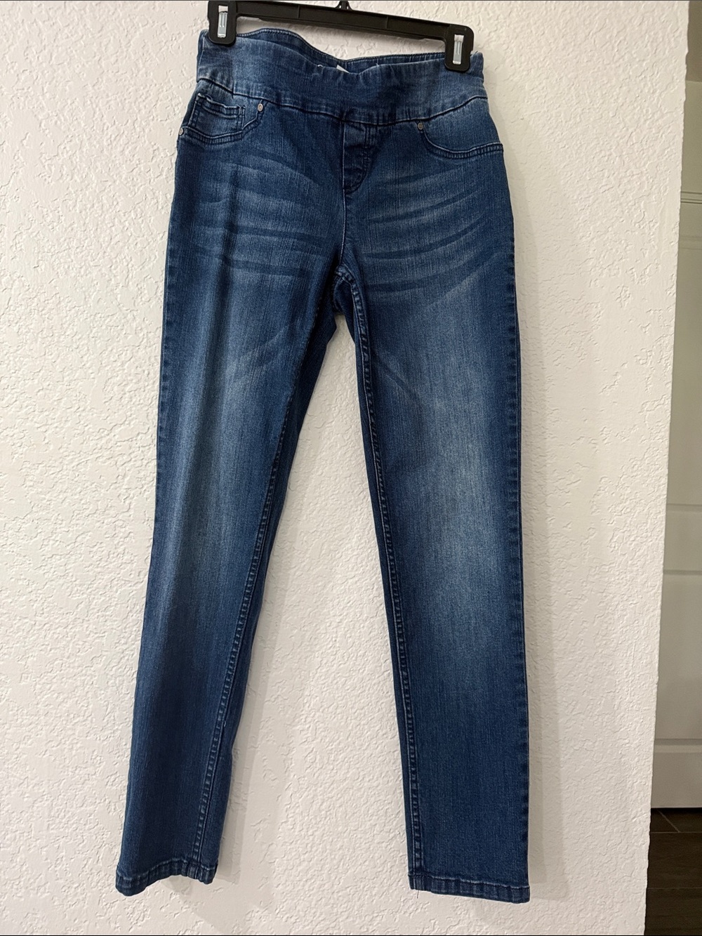 Peck & Peck Women's Skinny Jeans in Dark Blue